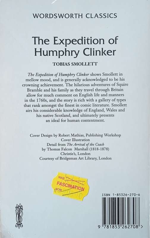 The Expedition of Humphry Clinker | Tobias Smollett