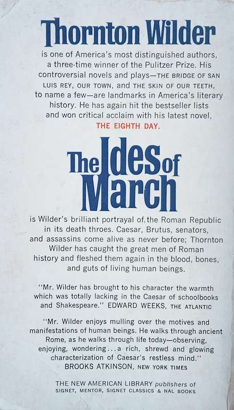 The Ides of March | Thornton Wilder