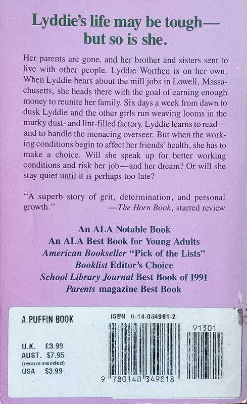 Lyddie | Katherine Paterson