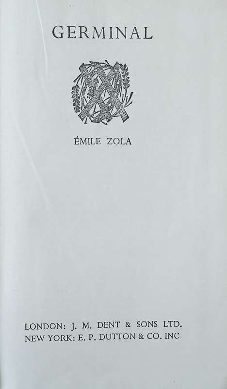Germinal | Emile Zola