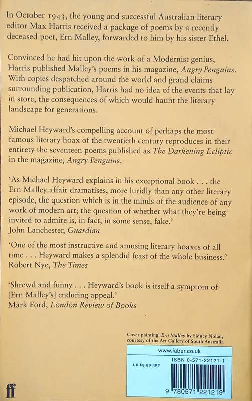 The Ern Malley Affair | Michael Heyward