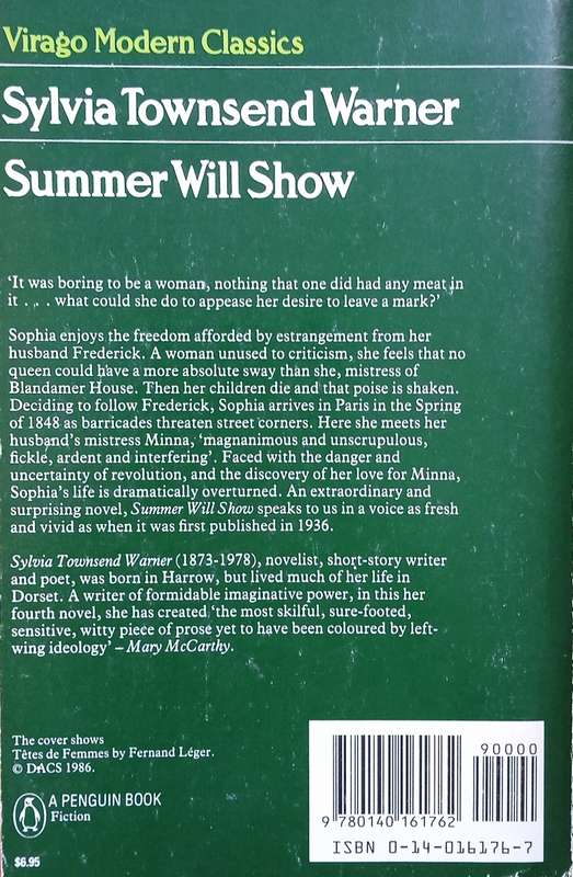 Summer Will Show | Sylvia Townsend Warner