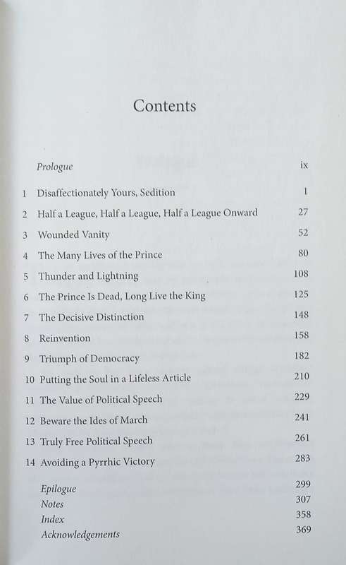 A Constitution to Keep: Sedition and Free Speech in Modern India | Rohan J. Alva