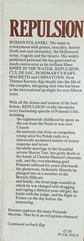 Repulsion: The Life and Times of Roman Polanski | Thomas Kiernan