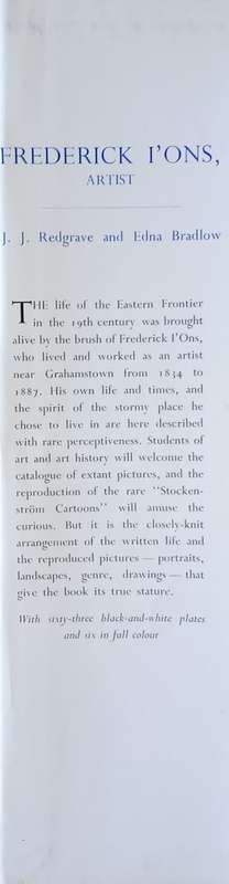 Frederick I'Ons, Artist | J.J. Redgrave & Edna Barlow
