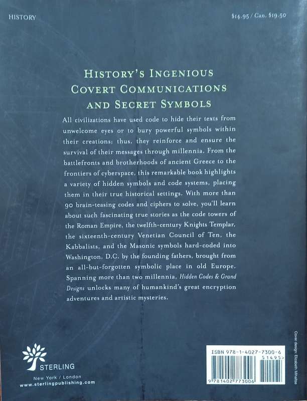 Hidden Codes and Grand Designs: Secret Languages from Ancient Times to Modern Day | Pierre Berloquin