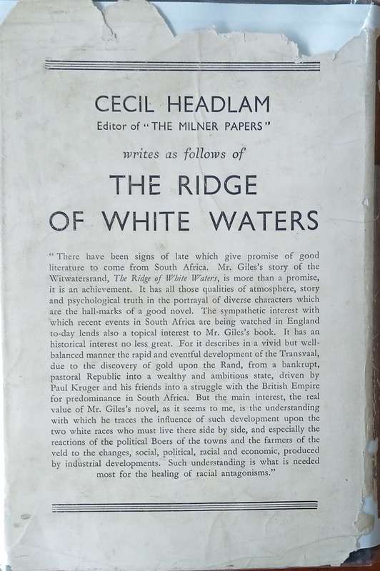 The Ridge of White Waters | Norman Giles