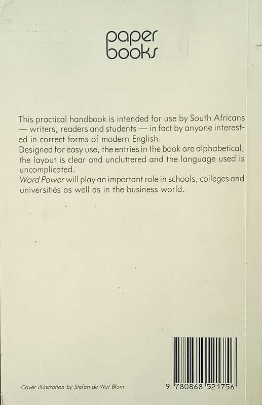 Word Power: The South African Handbook of Grammar, Style, and Usage | David Adey, Margarete Orr, ...