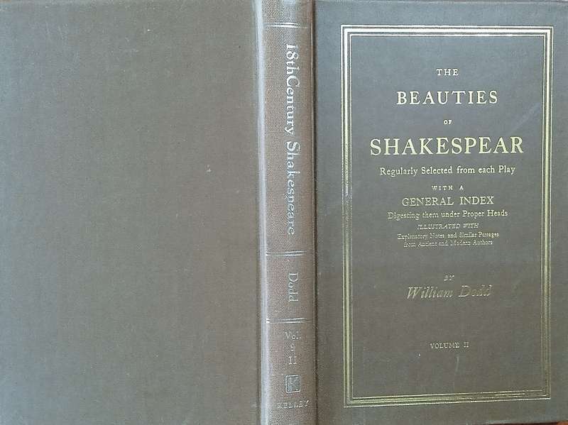Eighteenth Century Shakespeare No. 9: The Beauties of Shakespear, Vol. 2 | William Dodd