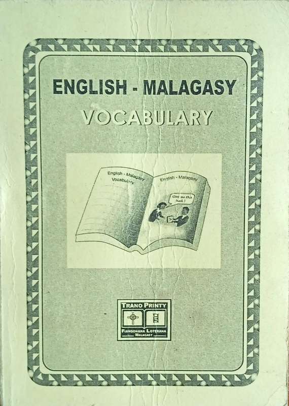 English - Malagasy Vocabulary | K. Paginton
