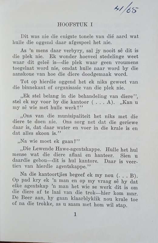 Die Bees Het Gehuil [Afrikaans] | Jacques la Grange