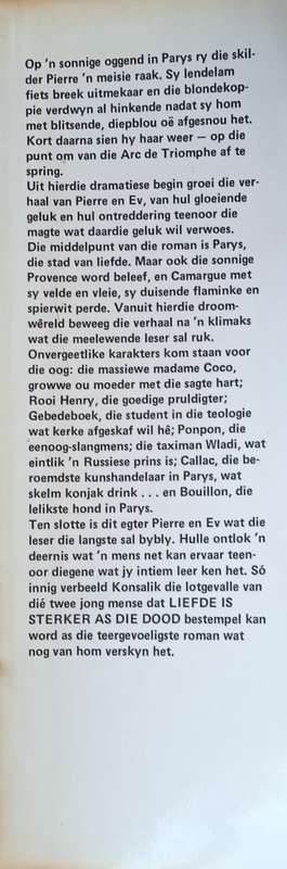 Liefde is Sterker as die Dood [Afrikaans] | Heinz G. Konsalik