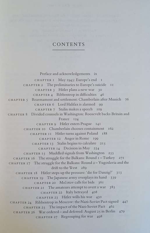 How War Came: The Immediate Origins of the Second World War 1938-1939 | Donald Cameron Watt