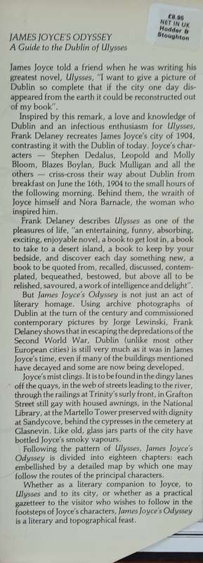 James Joyce's Odyssey: A Guide to the Dublin Ulysses | Frank Delaney