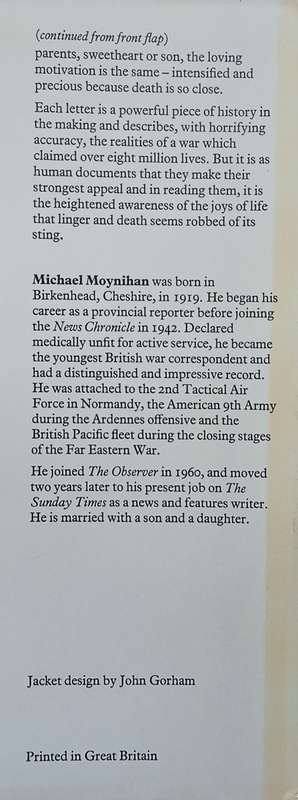 Greater Love: Letters Home 1914-1918 | Michael Moynihan (ed.)