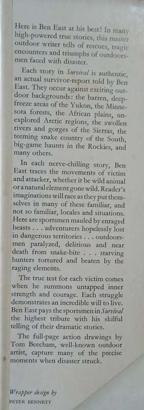 Survival: True Sportsmen's Adventures | Ben East, drawings by Tom Beecham