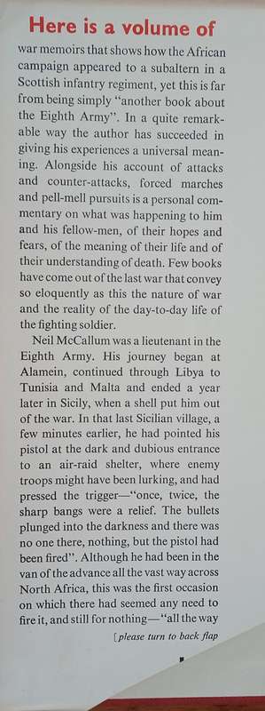 Journey With a Pistol: A Chronicle of War (From Alamein to the Invasion of Sicily) From the Point...
