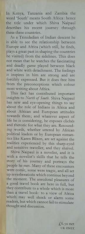 North of South: An African Journey | Shiva Naipaul