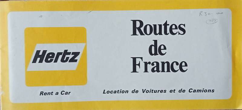 Routes de France. Location de Voitures et de Camions [Map] [French]