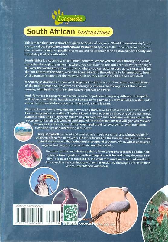 Ecoguide South African Destinations | August Sycholt