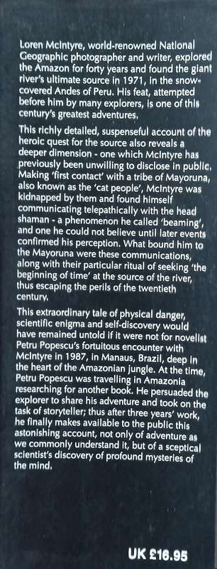 Amazon Beaming: An Astounding Journey, a Real-Life Adventure, a Forgotten World | Petru Popescu