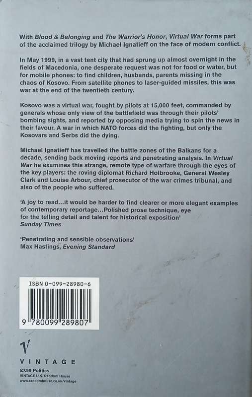Virtual War: Kosovo and Beyond | Michael Ignatieff