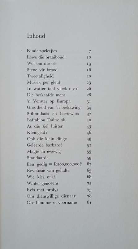 Onvoltooide Kalender [Afrikaans] | W.E.G. Louw
