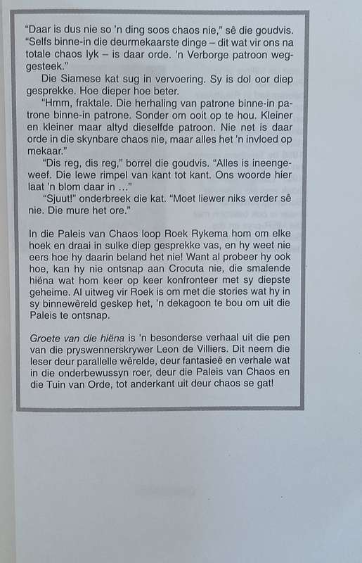 Groete van die Hiëna [Afrikaans] | Leon de Villiers
