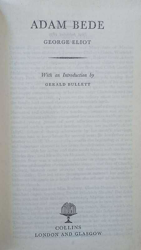 Adam Bede | George Eliot