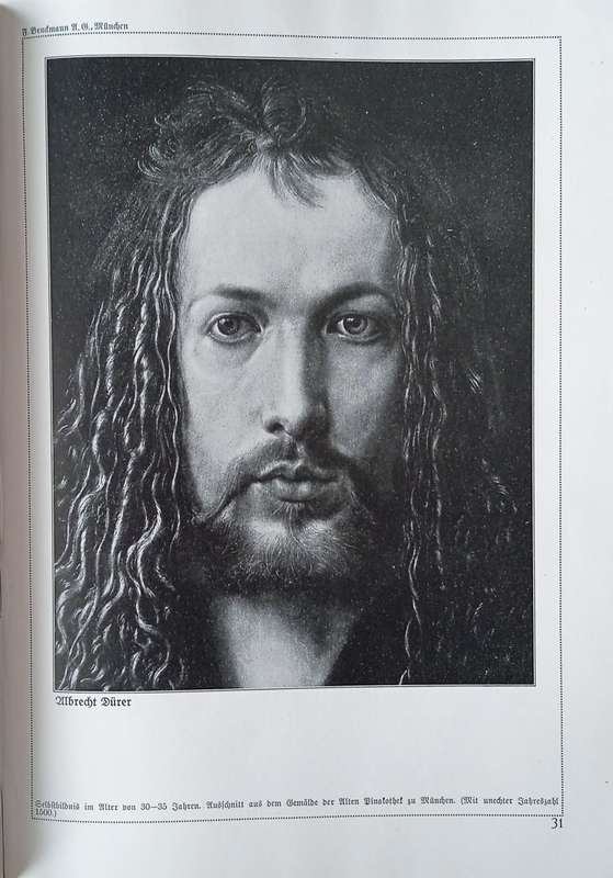 German Artists in Self -Portraits [German] | Leo Bruhns