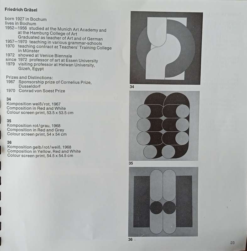 Contemporary German Prints Constructivists - Realists: 33 Artists of the Federal Republic of Germany