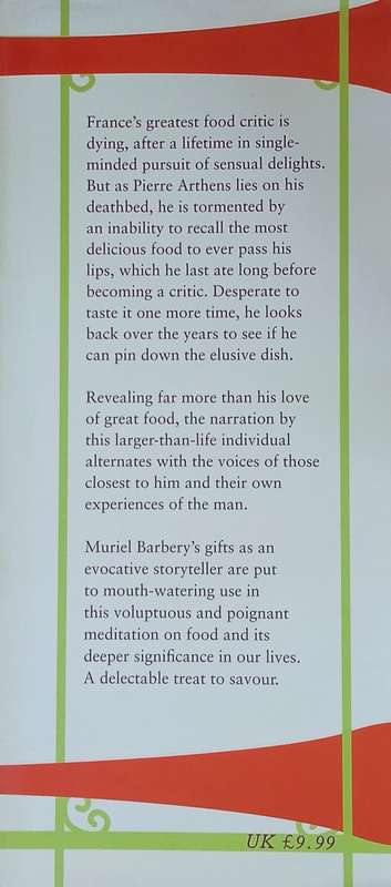 The Gourmet | Muriel Barbery