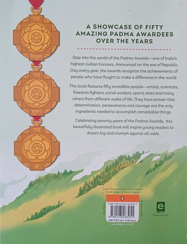 The Padmas: Fifty Stories of Perseverance | Neha J. Hiranandani, illustrations by David Yambem