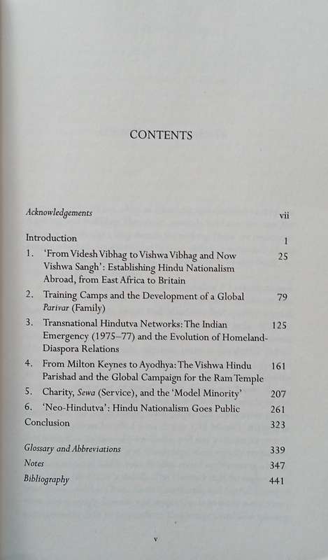 Hindu Nationalism in the Indian Diaspora: Transnational Identities and the Politics of Multicultu...