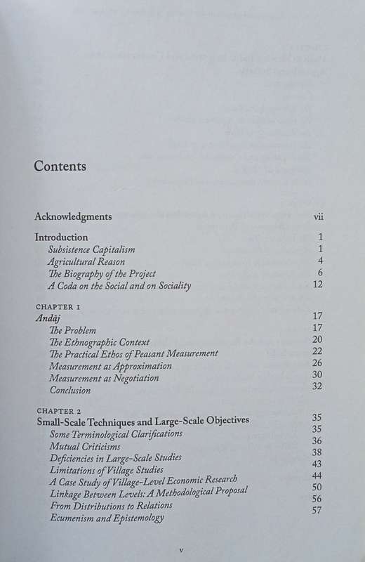 Agricultural Reason in the Shadow of Subsistence Capitalism: A Rural Ontology from Western India ...