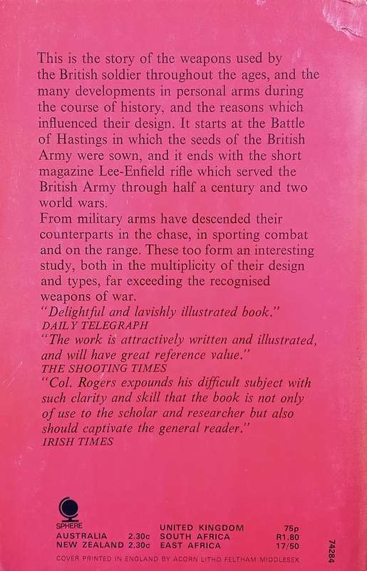 Weapons of the British Soldier | Col. H.C.B. Rogers