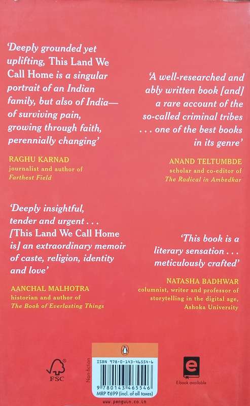 This Land We Call Home: The Story of a Family, Caste, Conversions and Modern India | Nusrat F. Jafri