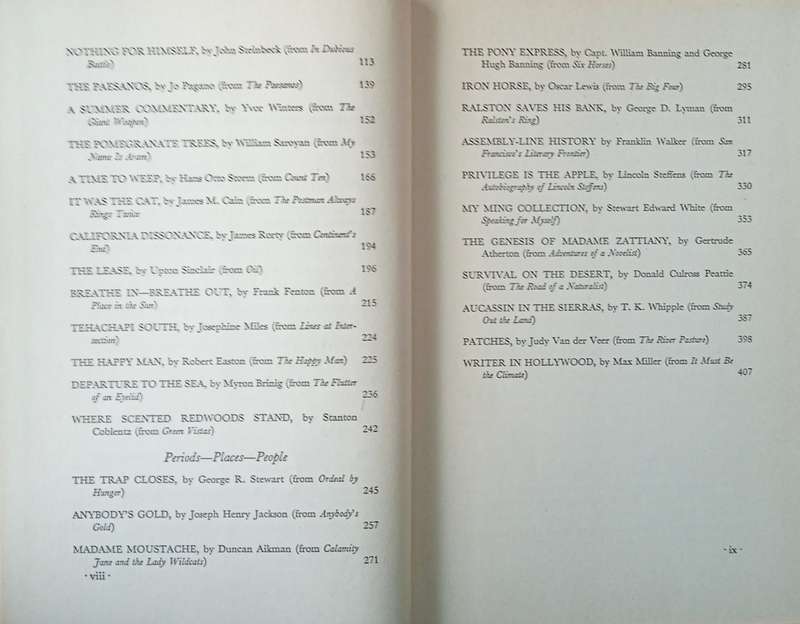 Continent's End: A Collection of California Writing | Joseph Henry Jackson (ed.)
