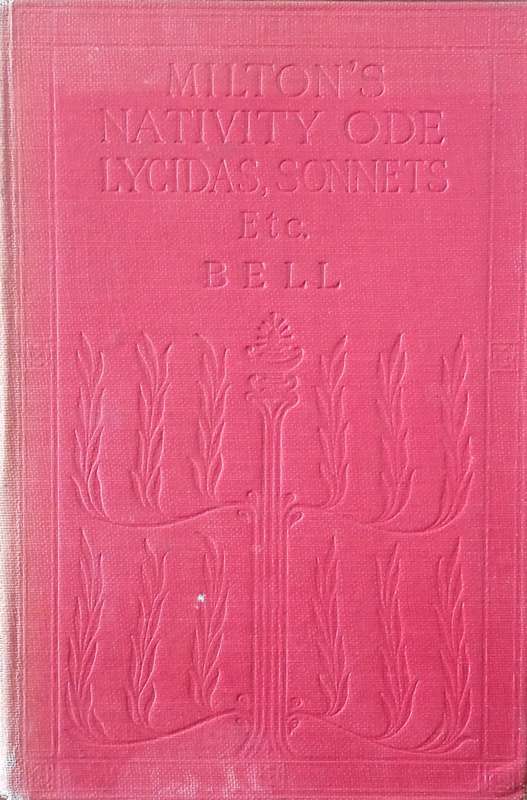 Nativity Ode, Lycidas, Sonnets &c | John Milton