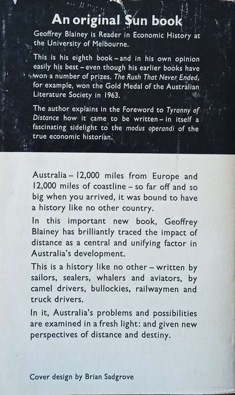 The Tyranny of Distance | Geoffrey Blainey