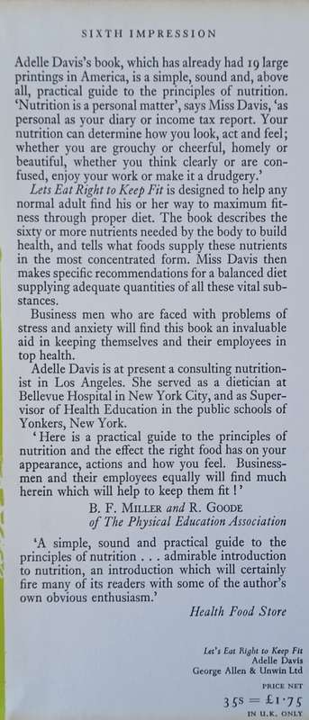 Let's Eat Right to Keep Fit | Adelle Davis
