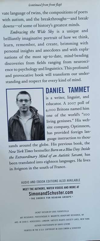 Embracing the Wide Sky: A Tour Across the Horizons of the Mind | Daniel Tammet