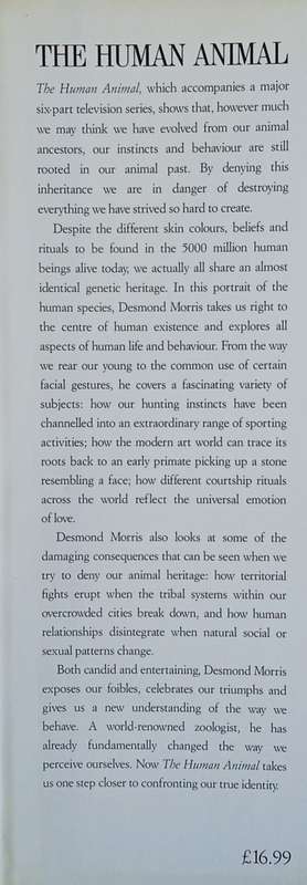 The Human Animal: A Personal View of the Human Species | Desmond Morris
