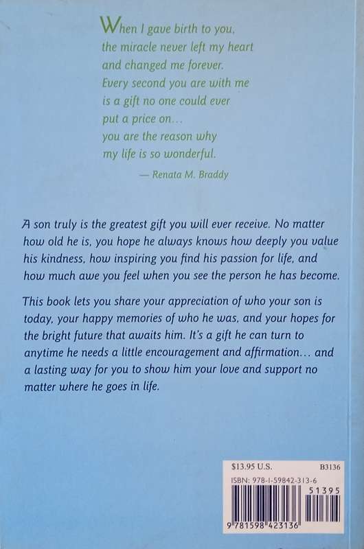 A Son Is Life's Greatest Gift: Words of Love and Advice for a Son Any Parent Would Be Proud Of | ...