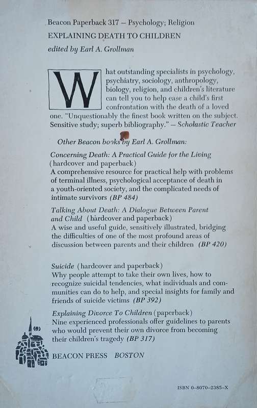 Explaining Death to Children | Earl A. Grollman (ed.)