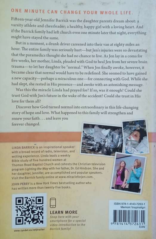 Miracle for Jen: A True Story | Linda Barrick, with John Perry