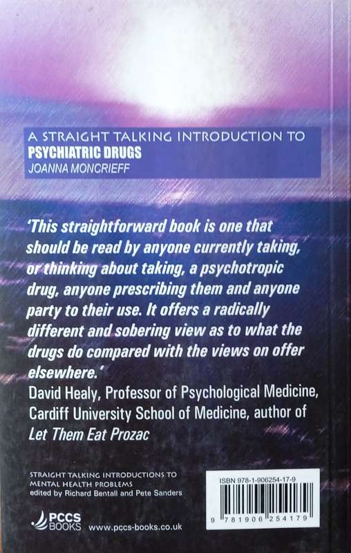 A Straight Talking Introduction to Psychiatric Drugs | Joanna Moncrieff