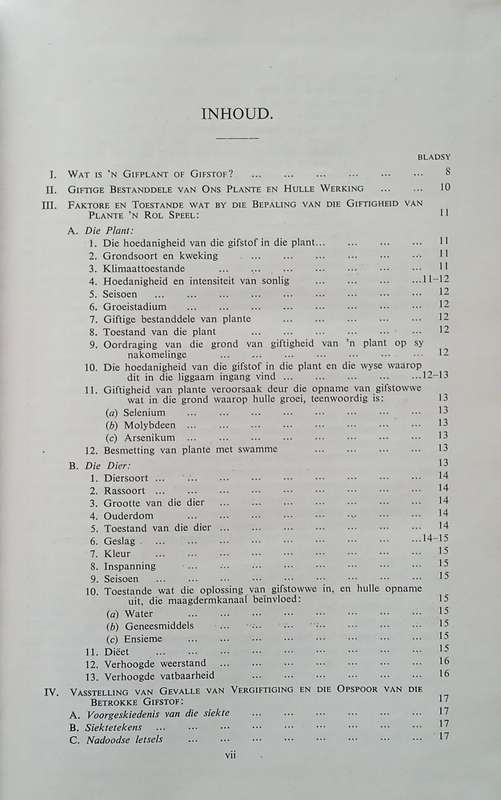 Vergiftiging van Mens en Dier [Afrikaans] | Douw G. Steyn