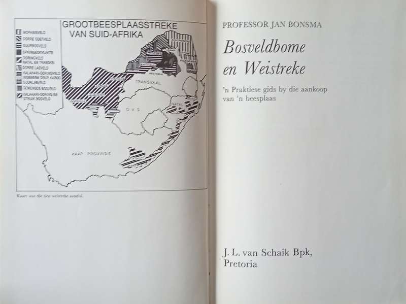 Bosveldbome en Weistreke: 'n Praktiese Gids by die Aankoop van 'n Beesplaas [Afrikaans] | Prof. J...