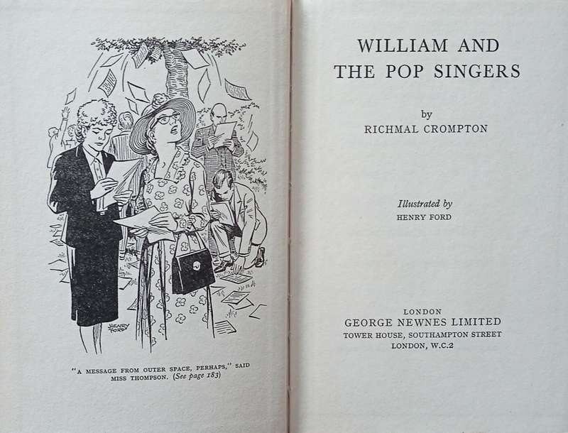 William and the Pop Singers | Richmal Crompton, illustrations by Henry Ford